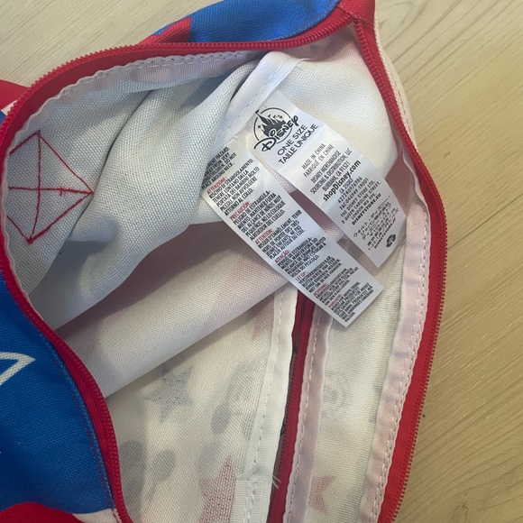 Disney Red and Blue Tote Bag - Picture 4 of 7